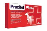 red packaging prazitel dog tablets